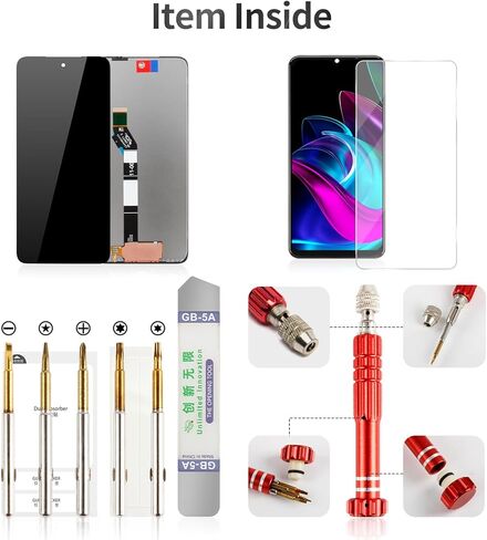 استبدال شاشة Moto G 2025 لجهاز Moto G 5g 2025 LCD محول الأرقام لموتورولا XT2513-2 شاشة عرض تعمل باللمس XT2513-1 XT2513V أسود (بدون إطار) in Kuwait