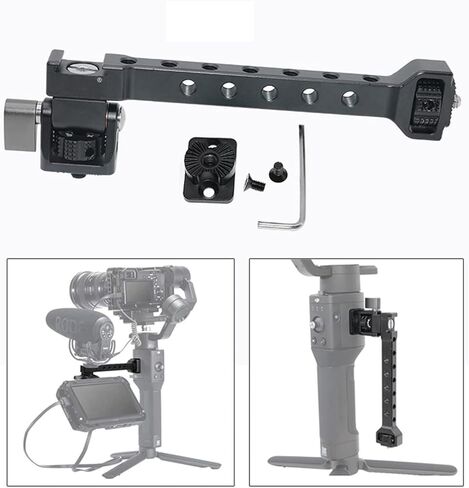 Ronin S SC RS2 RSC2 Monitor Microphone Bracket Weebill Brane3 Stabilizer Expansion Arm in Kuwait