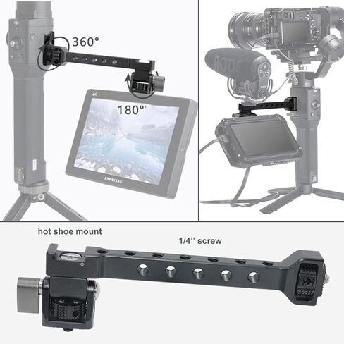 Ronin S SC RS2 RSC2 Monitor Microphone Bracket Weebill Brane3 Stabilizer Expansion Arm in Kuwait