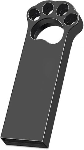 محرك فلاش USB سعة 1 جيجابايت مع محول من النوع C وحبل، محرك قلم USB 2.0 عالي السرعة، شريحة ذاكرة تخزين صغيرة للهاتف/الوسادة/الكمبيوتر الشخصي/الكمبيوتر المحمول - (أسود 1 جيجابايت) in Kuwait