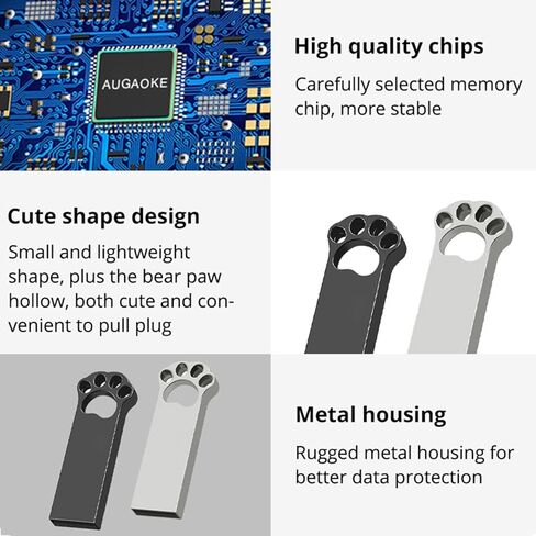 محرك فلاش USB سعة 1 جيجابايت مع محول من النوع C وحبل، محرك قلم USB 2.0 عالي السرعة، شريحة ذاكرة تخزين صغيرة للهاتف/الوسادة/الكمبيوتر الشخصي/الكمبيوتر المحمول - (أسود 1 جيجابايت) in Kuwait