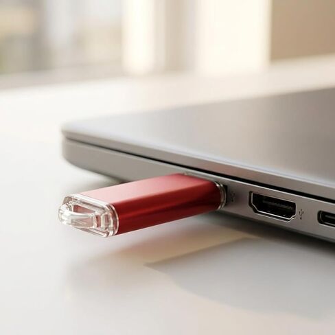 16GB USB 2.0 Flash Drive, Portable Metal Thumb Drive, Plug & Play Jump Drive with Lanyard Hole for Data Storage, Office, PC, Laptop, Random Color in Kuwait