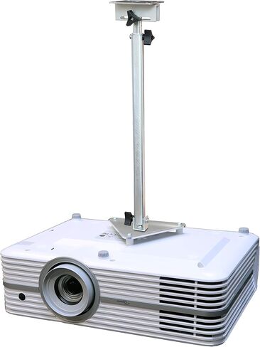 حامل سقف لجهاز العرض متوافق مع Optoma UHD35x UHD35STx UHD3500A UHD38x 4K400STx 4K400X مع اقتران التحول الجانبي (امتداد تلسكوبي 23-30 بوصة) in Kuwait