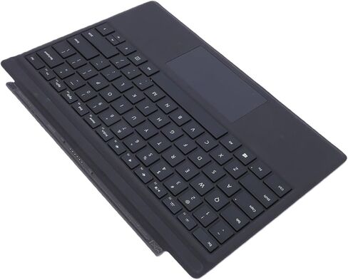 Wireless Ergonomic Keyboard, Multi Color Backlit with Magnetic Detachable Design for Pro 4 5 6 7 Plus Tablet, Support Multiple Gesture Shortcuts in Kuwait