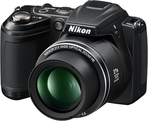 Nikon Coolpix L310 14.1MP Digital Camera with 21x Optical Zoom - BLACK in Kuwait