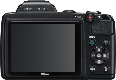 Nikon Coolpix L310 14.1MP Digital Camera with 21x Optical Zoom - BLACK in Kuwait
