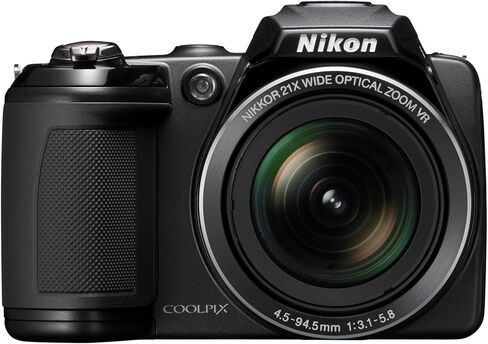 Nikon Coolpix L310 14.1MP Digital Camera with 21x Optical Zoom - BLACK in Kuwait