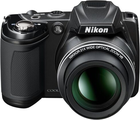 Nikon Coolpix L310 14.1MP Digital Camera with 21x Optical Zoom - BLACK in Kuwait
