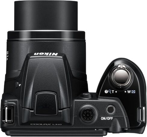 Nikon Coolpix L310 14.1MP Digital Camera with 21x Optical Zoom - BLACK in Kuwait