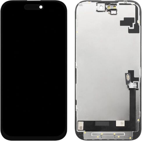 قطعة بديلة لشاشة Yondista لهاتف iPhone 16 A3287 A3081 A3286 A3288 6.1 بوصة شاشة LCD تعمل باللمس محول رقمي مع لون حقيقي، دعم معرف الوجه، لمس ثلاثي الأبعاد (الأدوات - ختم مقاوم للماء - واقي الشاشة) in Kuwait