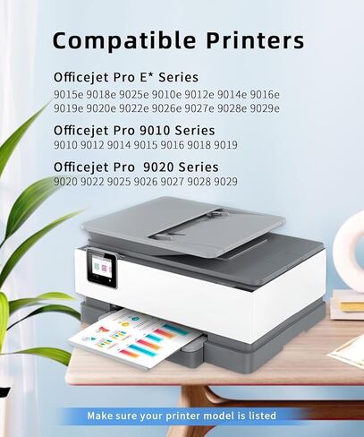 استبدال خراطيش الحبر Q-image 962XL 9015e 9018e 962 لحزمة التحرير والسرد لخراطيش الحبر HP 962XL تعمل مع OfficeJet Pro 9015e 9010 9018e 9025e 9015 9018 9012e (أسود، سماوي، أرجواني، أصفر، حزمة من 4) in Kuwait