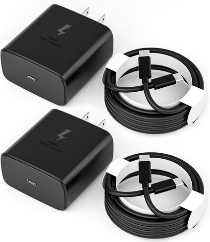 2026 45W Super Fast Charger USB C Android Phone Charger Fast Charging Compatible with Samsung Galaxy S26/S26 Ultra/S26+/S25 Ultra/S25/S25+/S24 Ultra/S24/S23/S22/S21/Note 10,Galaxy Tab, 6ft C Cable in Kuwait