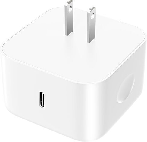 شاحن iPhone 17 بقدرة 40-60 واط قابل للطي USB C شحن سريع ومنفذ واحد محول طاقة ديناميكي Apple 40 واط مع 60 واط كحد أقصى، شاحن Apple لسلسلة iPhone 17 Pro Max/Air/16/15/14/13/12/11، iPad Pro Air Mini in Kuwait