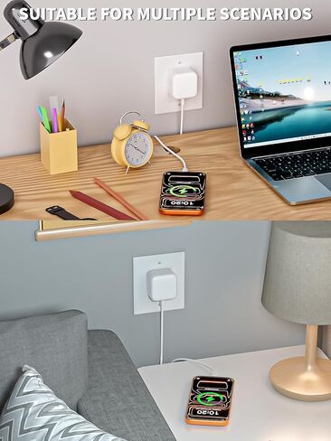 شاحن iPhone 17 بقدرة 40-60 واط قابل للطي USB C شحن سريع ومنفذ واحد محول طاقة ديناميكي Apple 40 واط مع 60 واط كحد أقصى، شاحن Apple لسلسلة iPhone 17 Pro Max/Air/16/15/14/13/12/11، iPad Pro Air Mini in Kuwait