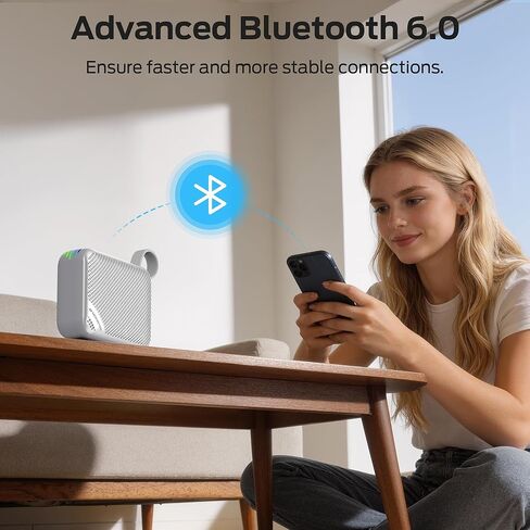مكبر صوت بلوتوث محمول Monster S360، مقاوم للماء IPX7، بلوتوث 6.0، وقت تشغيل 20 ساعة، صوت ستيريو قوي، يدعم بطاقة TF، مكبر صوت واضح للاتصال بدون استخدام اليدين للمنزل وفي الهواء الطلق والسفر، رمادي in Kuwait