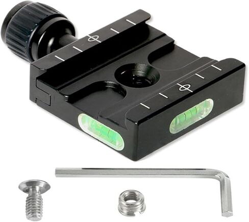 Regetek 50mm Quick Release Clamp Compatible with Arca Swiss QR Plate, Arca Swiss Plate Clamp, 50 mm Arca Clamp,Quick Release Plate Clamp, QR Clamp, Arca Clamp Relacement for Tripod Monopod in Kuwait