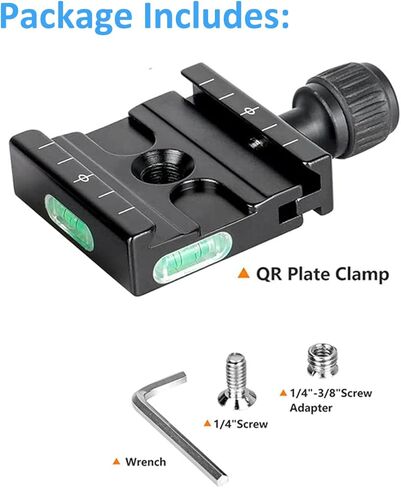 Regetek 50mm Quick Release Clamp Compatible with Arca Swiss QR Plate, Arca Swiss Plate Clamp, 50 mm Arca Clamp,Quick Release Plate Clamp, QR Clamp, Arca Clamp Relacement for Tripod Monopod in Kuwait