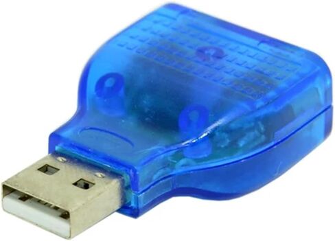 محول كابل USB ذكر إلى أنثى محول USB إلى اثنين يستخدم لمحول لوحة المفاتيح للكمبيوتر الشخصي in Kuwait