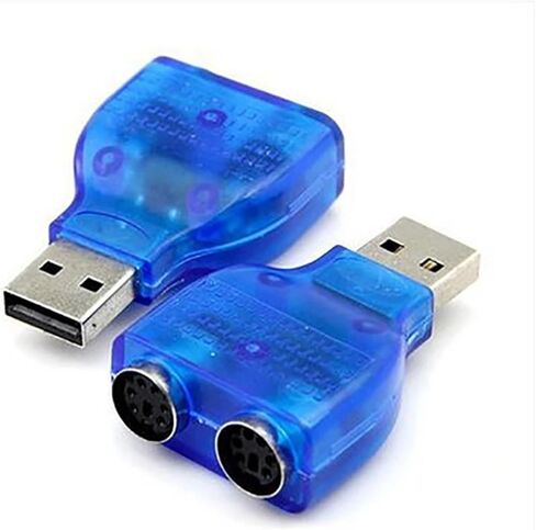 محول كابل USB ذكر إلى أنثى محول USB إلى اثنين يستخدم لمحول لوحة المفاتيح للكمبيوتر الشخصي in Kuwait