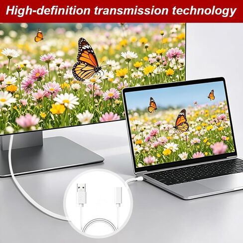 كابل بيانات محول USB-C أنثى إلى USB-A ذكر، يدعم نقل مزامنة البيانات من النوع C والشحن السريع، توافق ثابت مع أجهزة متعددة، التوصيل والتشغيل لسهولة الحمل in Kuwait