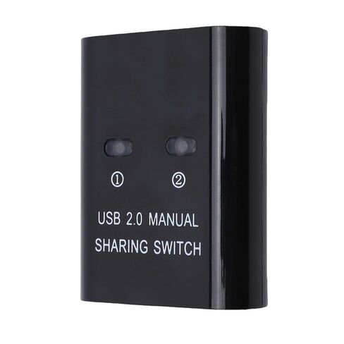 مفتاح مشاركة USB عالي السرعة من fosa، اتصال ثابت لطباعة الملفات السريعة، التوصيل والتشغيل من أجل توافق واسع، 1 طابعة مشاركة 2 جهاز كمبيوتر in Kuwait
