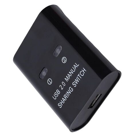 مفتاح مشاركة USB عالي السرعة من fosa، اتصال ثابت لطباعة الملفات السريعة، التوصيل والتشغيل من أجل توافق واسع، 1 طابعة مشاركة 2 جهاز كمبيوتر in Kuwait