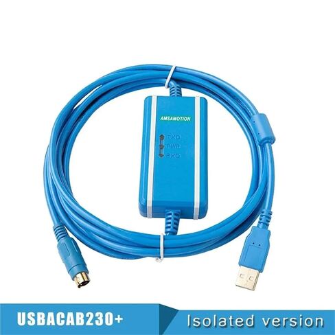 USB-DVP Suitable DVP PLC Programming Cable USBACAB230 ES EE SS Series Communication in Kuwait