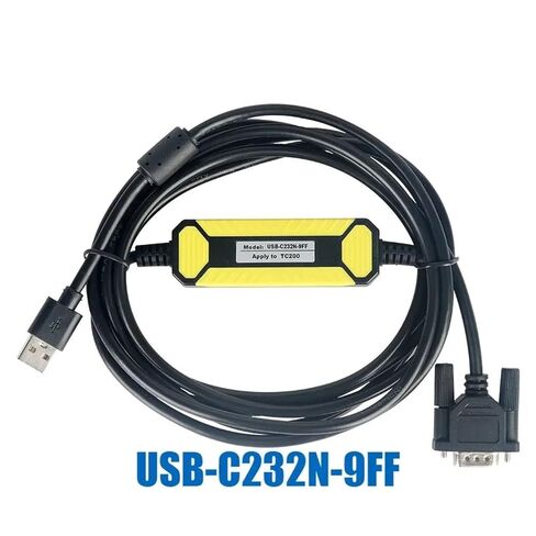 USB-C232N-9FF ينطبق على TC200 PLC كابل برمجة اتصالات تنزيل البيانات in Kuwait