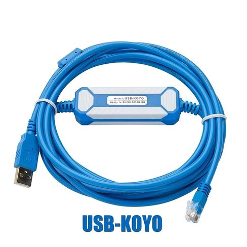 كابل برمجة USB-Yoko PLC مناسب لخط تنزيل SN/SM/SH/SR/DL/NK/PLC KOYO من سلسلة PLC USB in Kuwait