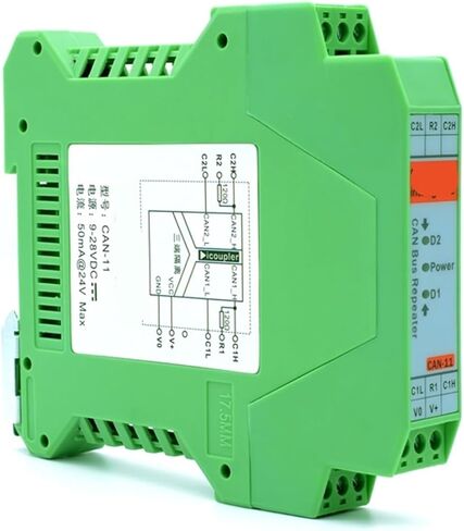 وحدة عازل الحافلة مكرر عزل بوابة المحور واحد في واحد خارج 1.5KV عزل كامل 1M CAN2.0 A/B in Kuwait