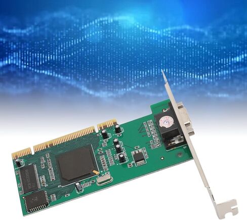 بطاقة رسومات PCI Server، كمبيوتر صناعي، شاشة متعددة، بطاقة فيديو PCI VGA 8 ميجابايت 32 بت لـ ATI Rage XL لـ PCI X 64 بت in Kuwait
