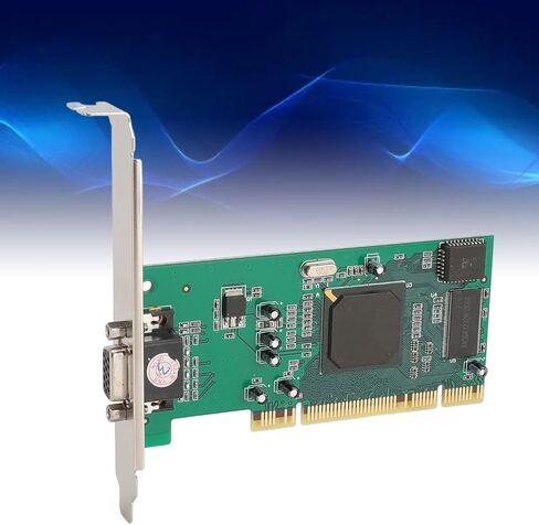 بطاقة رسومات PCI Server، كمبيوتر صناعي، شاشة متعددة، بطاقة فيديو PCI VGA 8 ميجابايت 32 بت لـ ATI Rage XL لـ PCI X 64 بت in Kuwait