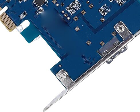 بطاقة شبكة PCIe بسرعة 10 جيجابت في الثانية من Ciciglow، بطاقة إيثرنت من الألياف الضوئية RTL8127ATF مع منفذ SFP واحد، PCI Express x4 in Kuwait