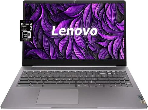 لينوفو 15.6 بوصة فل اتش دي كروم بوك، انتل ثنائي النواة N4500، ذاكرة وصول عشوائي 4 جيجا، تخزين 128 جيجا، (64 جيجا eMMC+64 جيجا بطاقة SD)، كمبيوتر محمول للأعمال والطلاب، كاميرا خصوصية، واي فاي 6، HDMI 1.4، نظام تشغيل كروم، عمر بطارية طويل، رمادي in Kuwait