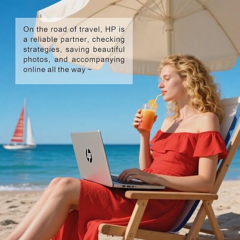 HP 17.3 inch Laptop with Microsoft Office 365 for The Web, Intel 13th 8 Cores i3 CPU (Beat 11th i5), 8GB RAM, 256GB PCIe SSD, Long Battery Life, Windows 11, All-Day Performance for Work & Study in Kuwait