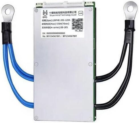 8-20S الذكية BMS بطارية ليثيوم لوح حماية ليثيوم أيون Lifepo4 Lto ​​بطارية BT APP 24V 36V 48V 60V المستمر 220A الذروة 550A 8s 19s 10s 11s 12s 13s 14s 15s 16s 17s 18s 19s 20s in Kuwait
