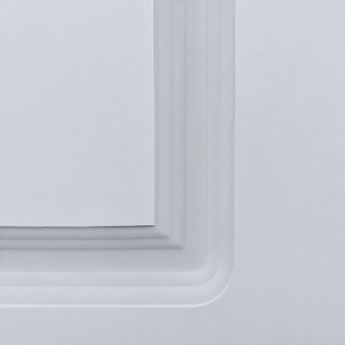 CNC Crafted Barn Door - MDF Milk White - CNC-Crafted Design - Indoor Use - Durable in Kuwait
