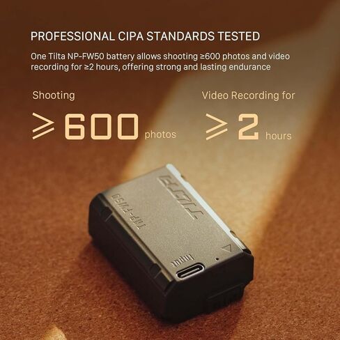 Tilta NP-FW50 Battery with USB-C Input (980mAh) - Green | Works with RX10 III, RX10 IV, ZV-E10, A6100, A6300, A6500, A6400, A5100, A6000, A7R, A7RII, A7S, A7SII, A7, A7 II, RX10 in Kuwait