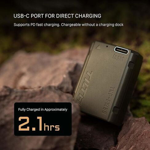 Tilta NP-FW50 Battery with USB-C Input (980mAh) - Green | Works with RX10 III, RX10 IV, ZV-E10, A6100, A6300, A6500, A6400, A5100, A6000, A7R, A7RII, A7S, A7SII, A7, A7 II, RX10 in Kuwait