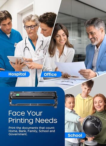 Compatible DR229CL Drum Unit (NOT Toner) Replacement for Brother DR229 use with TN229 TN229XL Work with Brother HL-L3220CDW MFC-L3720CDW HL-L3280CDW HL-L3300CDW MFC-L3780CDW Printers (4-Pack) in Kuwait