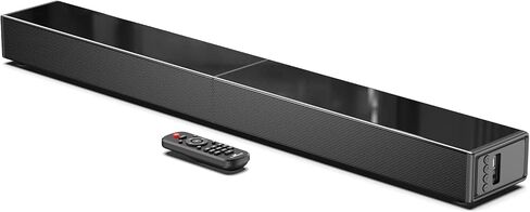 مكبر صوت LARKSOUND 2.1 CH مع مضخم صوت مدمج، شريط صوت 31 بوصة للتلفزيون مع وصلات بلوتوث/HDMI ARC/بصري/AUX/USB in Kuwait