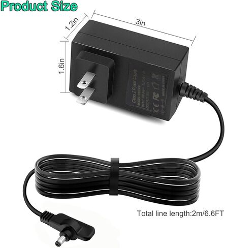 شاحن بديل 12 فولت لمروحة Shark FlexBreeze الخارجية المتوافقة مع FA222 FA222WH FA302 FA302WH FA300 FA200 FA225 FA201 FA202 FA220 UH205 FA150 FA151BRN Series مروحة رذاذ محمولة لاسلكية in Kuwait