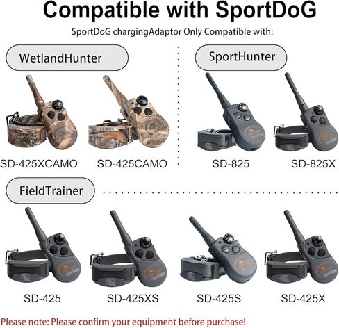 شاحن 5 فولت متوافق مع طوق SportDOG، سلك الطاقة لـ SportDOG 425X SD-425 SD-425S SD-425CAMO SD-825 SD-825X كابل محول الطاقة للمدرب عن بعد in Kuwait