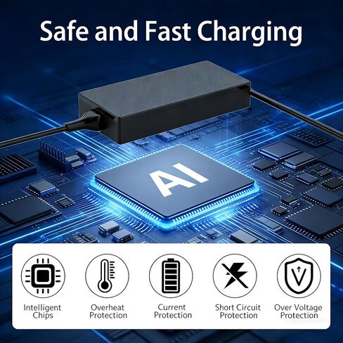 شاحن بديل 240 واط لجهاز ASUS ROG Zephyrus G14 G15 M16 S15 S17 Scar 15 17 Strix G TUF Dash A15 F15 A16 F16 A17 F17 Vivobook Pro 16X ADP-240EB B محول تيار متردد سلك طاقة الكمبيوتر المحمول (مستطيل Conn) in Kuwait