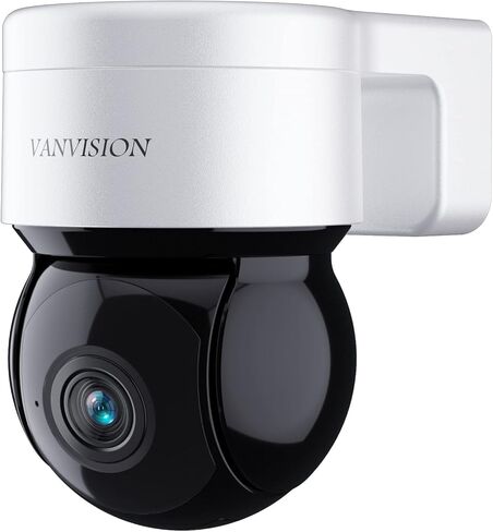 PTZ Security Camera, Wireless WiFi 2K HD, 355 Pan 90 Tilt, Night Vision, IP66 Waterproof/Home Indoor and Outdoor Security Surveillance, AI Auto Tracking, Spotlight & Siren, Motion Detection in Kuwait