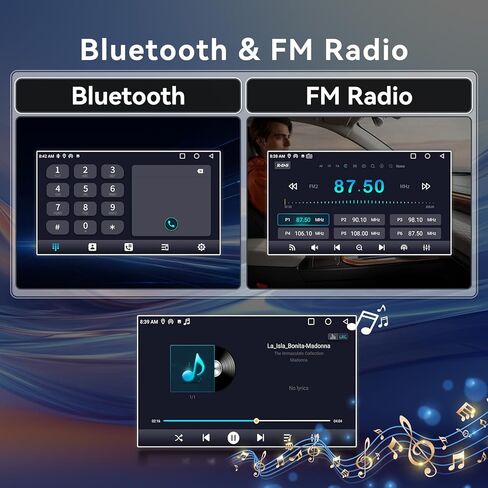 Android 14 Car Stereo Radio Compatible with Nissan Rogue 2014 2015 2016 2017 2018 Manual AC Wireless CarPlay & Android Auto AHD Backup Camera Upgrade 10.1" Touch Screen GPS SWC WiFi Bluetooth 2+64G in Kuwait