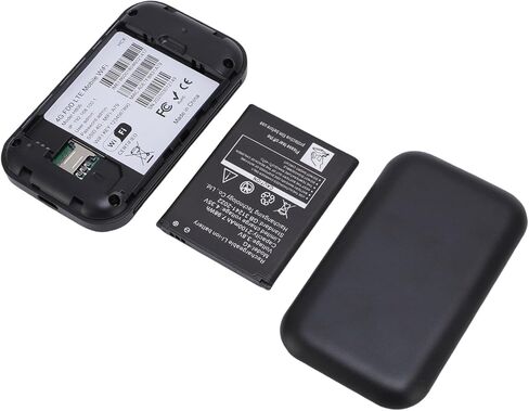 نقطة اتصال واي فاي محمولة 4G LTE، جهاز نقطة اتصال محمول مع فتحة بطاقة SIM وبطارية مدمجة 2100 مللي أمبير في الساعة، تدعم ما يصل إلى 10 أجهزة، للسفر والاستخدام المنزلي in Kuwait