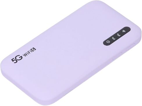 نقطة اتصال واي فاي محمولة من Focket للسفر، سرعة 5G عالية تدعم 16 جهازًا نقطة اتصال متنقلة، جهاز توجيه للسفر مع فتحة بطاقة SIM نانو للهواتف الذكية والكمبيوتر اللوحي والكمبيوتر المحمول in Kuwait