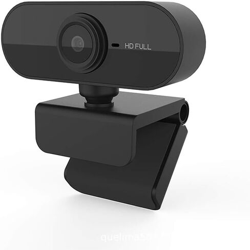 كاميرا ويب VBESTLIFE 1080P مع ميكروفون، 90 FOV، كاميرا كمبيوتر للتوصيل والتشغيل للاتصال عبر الإنترنت والتكبير والفرق (أسود) in Kuwait