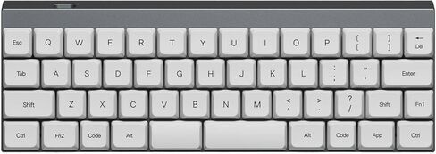 VORTEXKEYBOARD Vortex Core Plus ريترو رمادي ألومنيوم 40% لاسلكي قابل للتبديل السريع لوحة مفاتيح ميكانيكية منخفضة المستوى Gat ملفوف أزرق أزرق in Kuwait